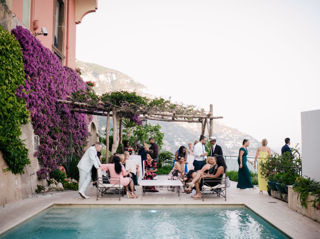 Welcome Reception at Villa Magia Positano